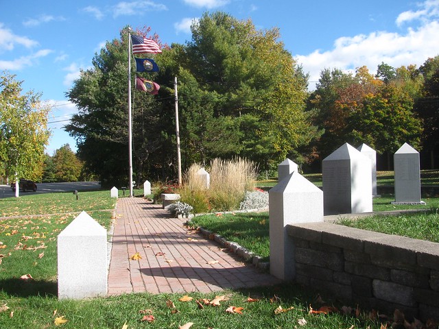 Veterans Memorial Garden entrance